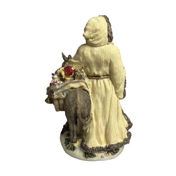 The International Santa Claus Collection 1993 Samichlaus Switzerland Statue - Picture 4 of 13